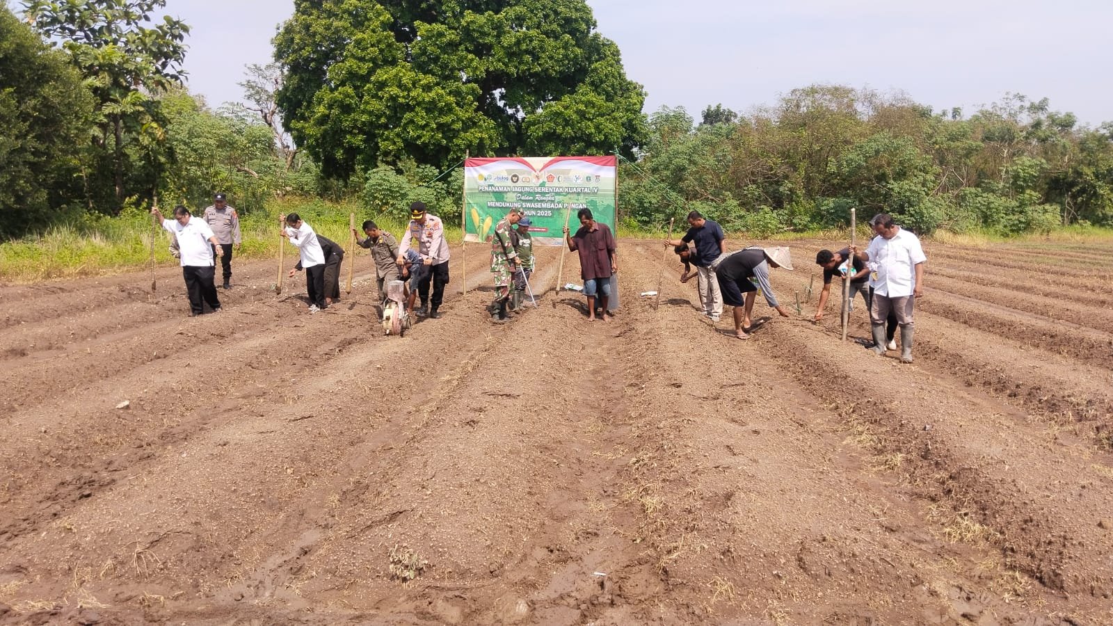 Polsek Kragilan Gelar Penanaman Jagung Serentak Kuartal IV…