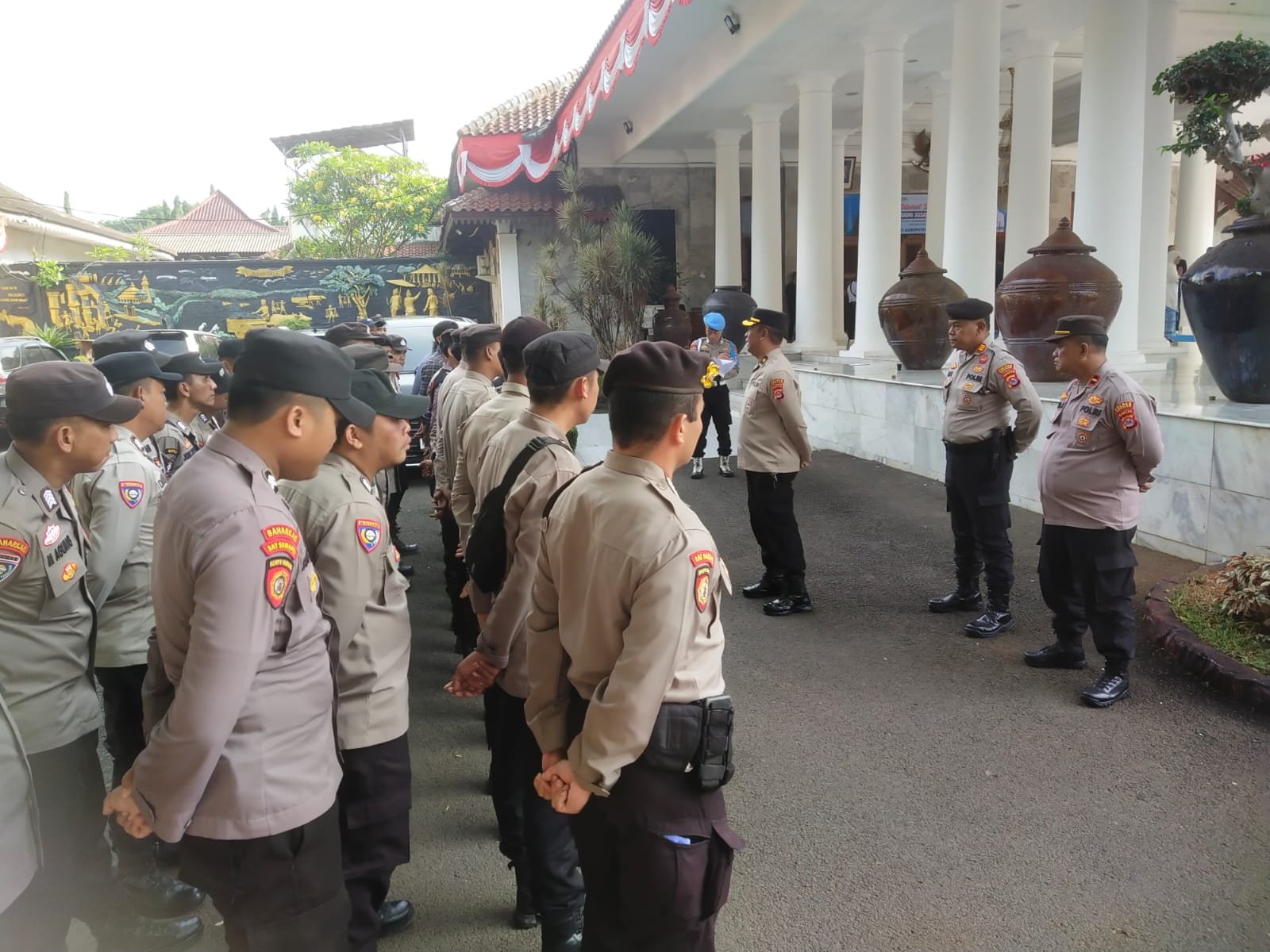 Polres Serang Amankan Aksi Unjuk Rasa Mahasiswa Refleksi&hellip;