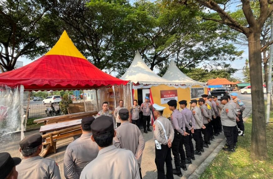 Pimpin Apel Kesiapsiagaan Personel di Poskotis, Ini&hellip;