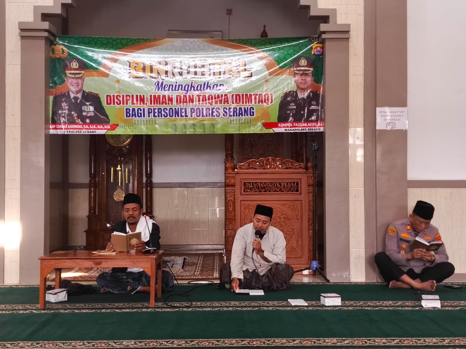Polres Serang Gelar Binrohtal “Ngaji Bareng Kapolres” di&hellip;