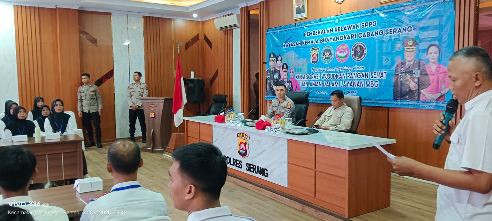 Polres Serang Beri Pembekalan 51 Relawan SPPG untuk…