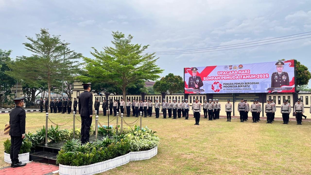 Wakapolres Pimpin Upacara Hari Sumpah Pemuda di Mapolres&hellip;