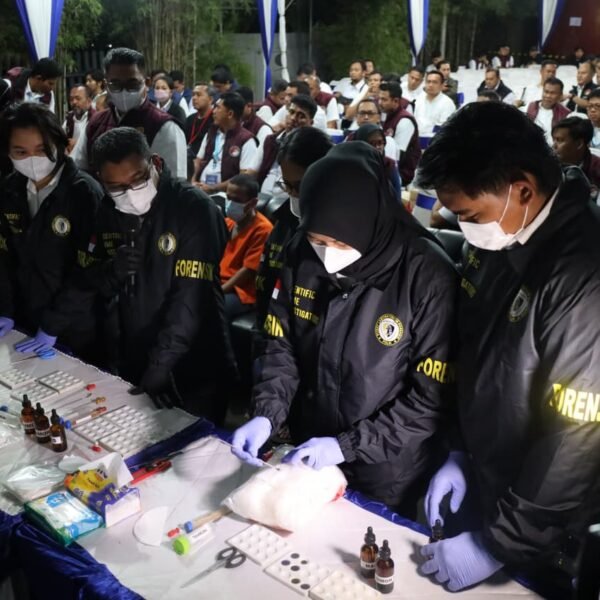 Hasil Kerja Setahun, Bareskrim Polri Musnahkan 2,1 Ton…