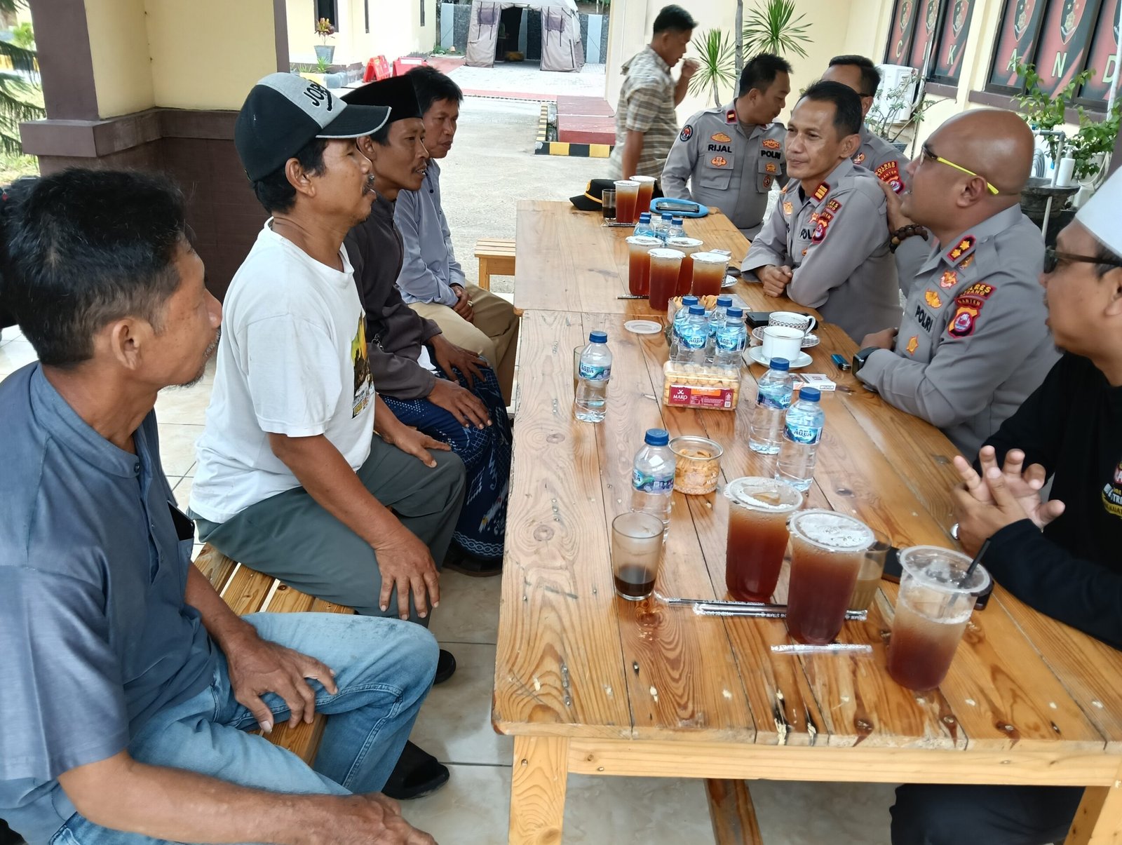 Ngariung Iman Ngariung Aman, Kapolres Serang Fasilitasi Mediasi…