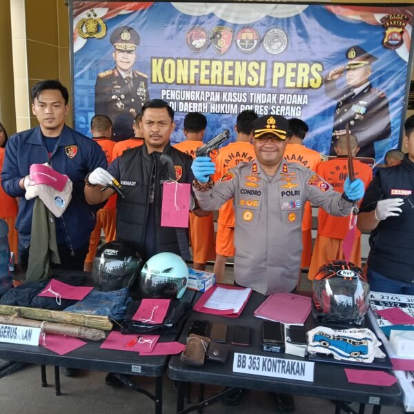 Dalam 5 Hari Kerja, Polres Serang Ringkus…