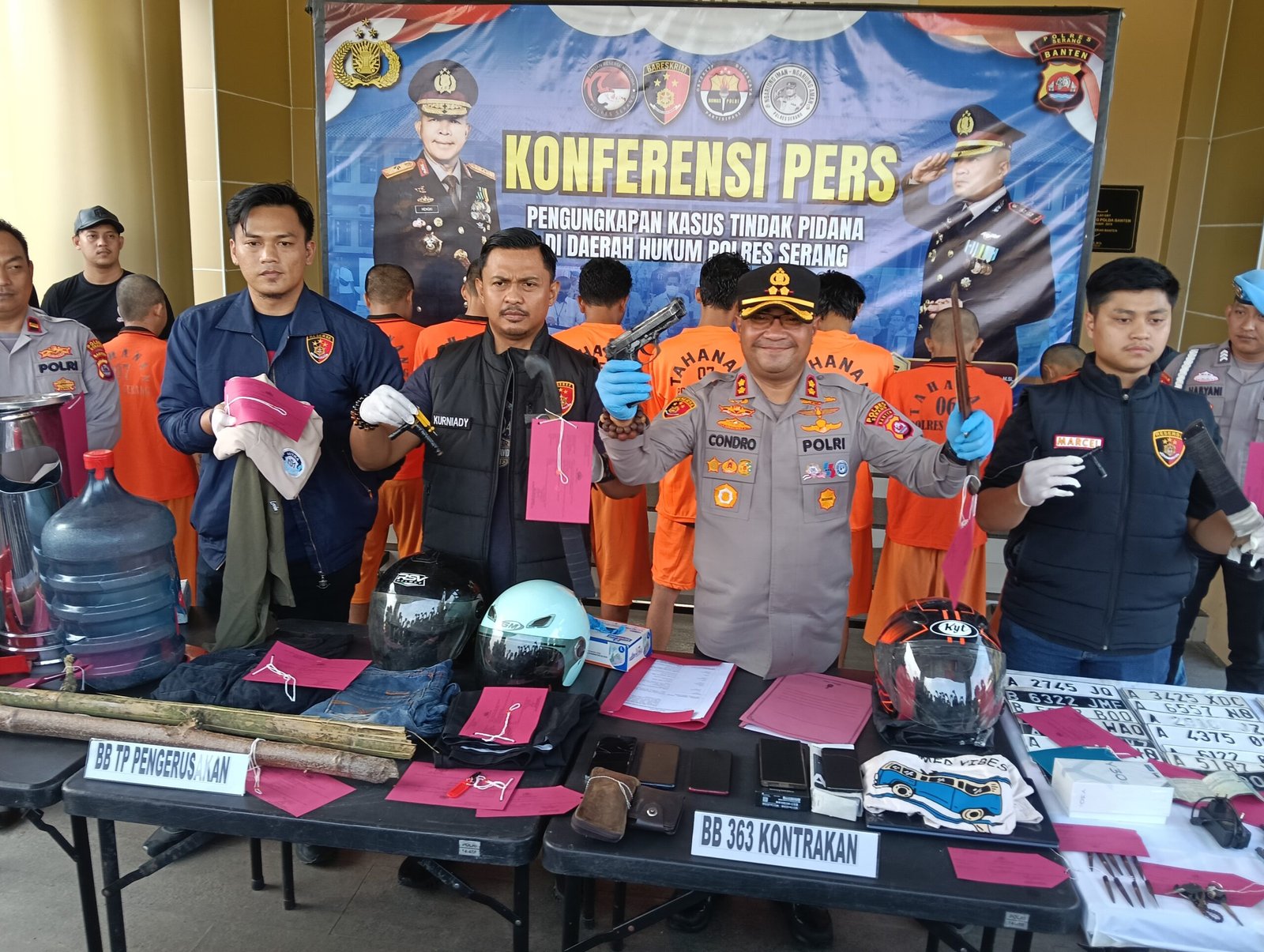 Dalam 5 Hari Kerja, Polres Serang Ringkus 9&hellip;