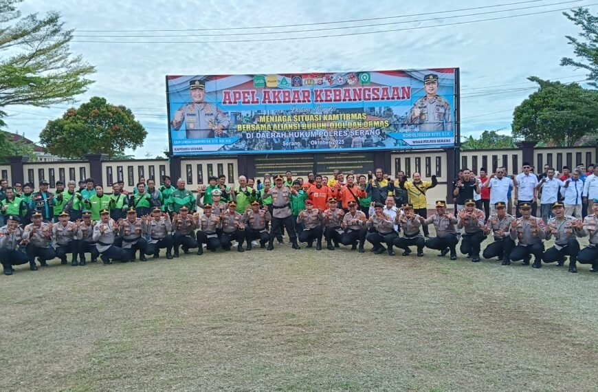 Pimpin Apel Akbar Kebangsaan, Kapolres Serang Apresiasi&hellip;