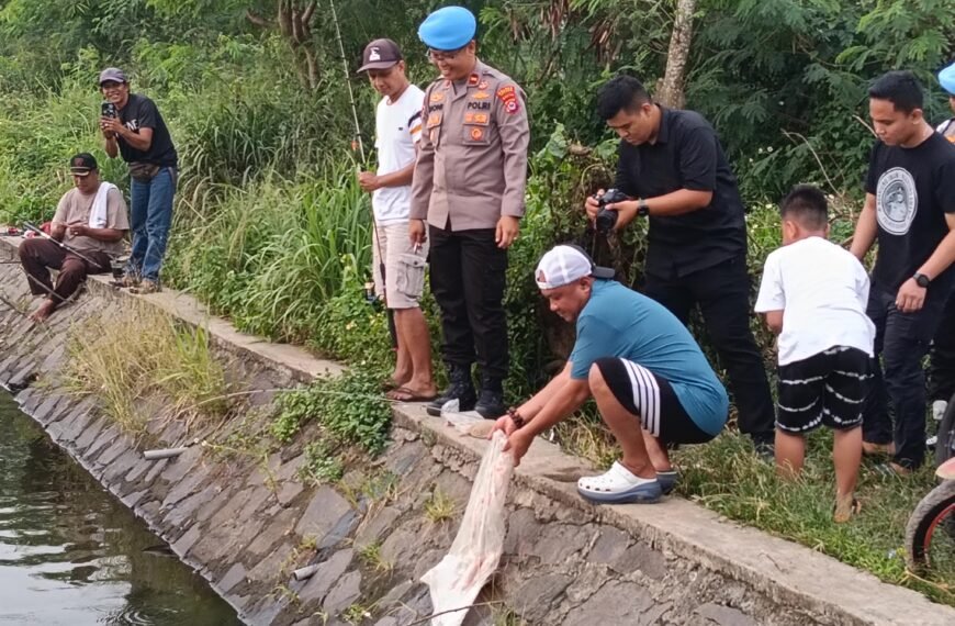 Kapolres Kembali Tebar Ikan di Danau Puspemkab&hellip;