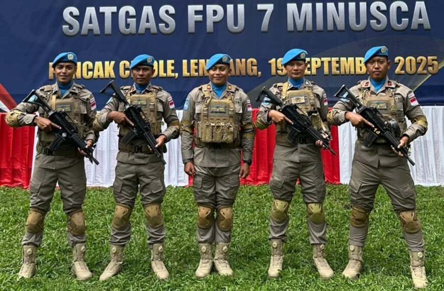 Lima Personel Polda Banten Untuk Misi Perdamaian&hellip;