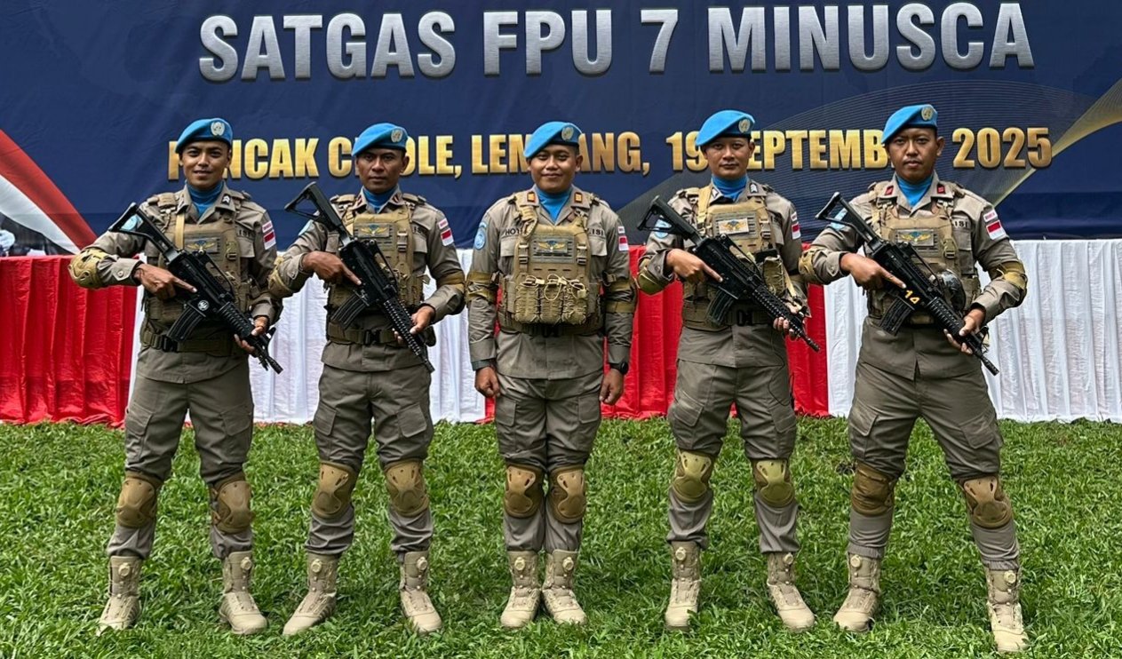 Lima Personel Polda Banten Untuk Misi Perdamaian di…