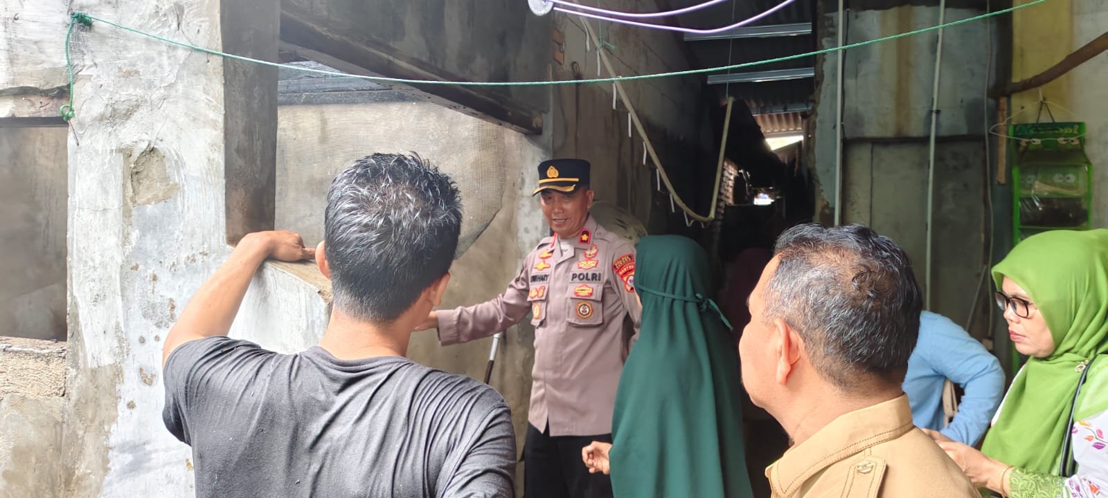 Petugas Pamapta dan Polsek Kragilan Gerak Cepat ke&hellip;