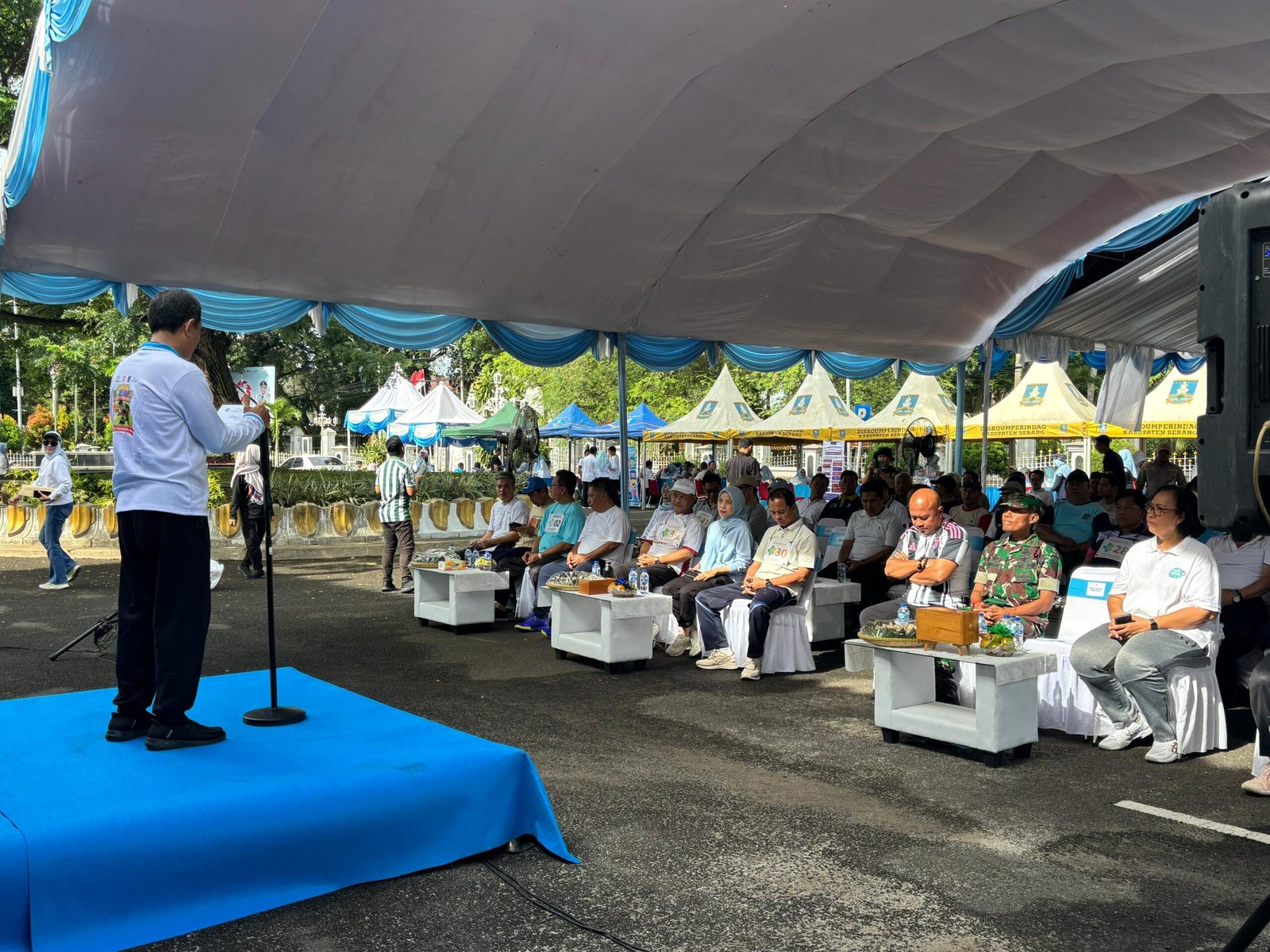 Kapolres Serang Hadiri Acara Kebugaran Jasmani dalam Rangka&hellip;