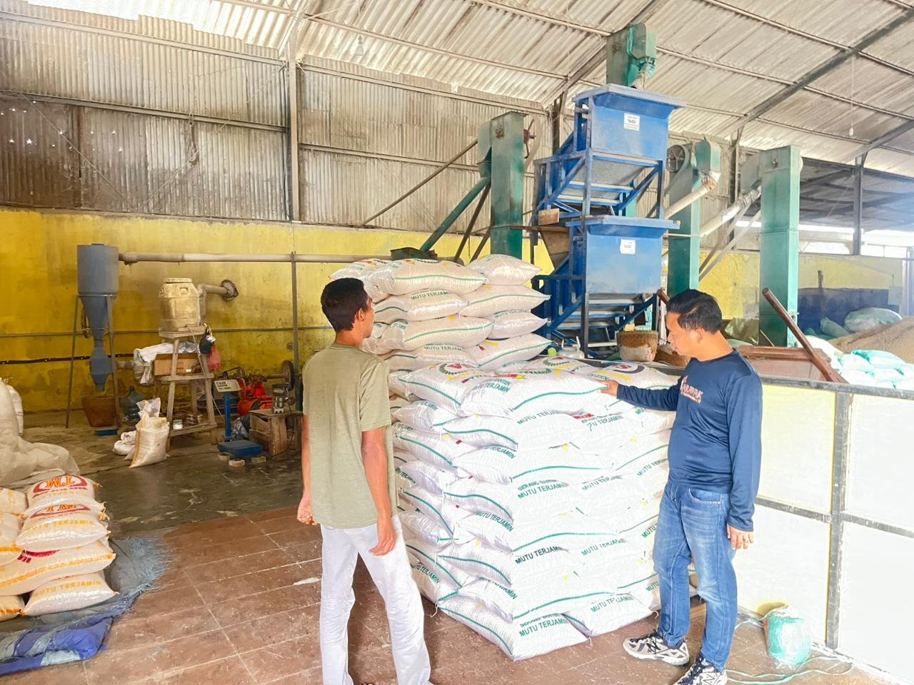 Satgas Pangan Polres Serang Kontrol Harga Beras di…