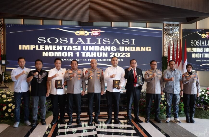 Polda Banten Gelar Sosialisasi Implementasi&hellip;