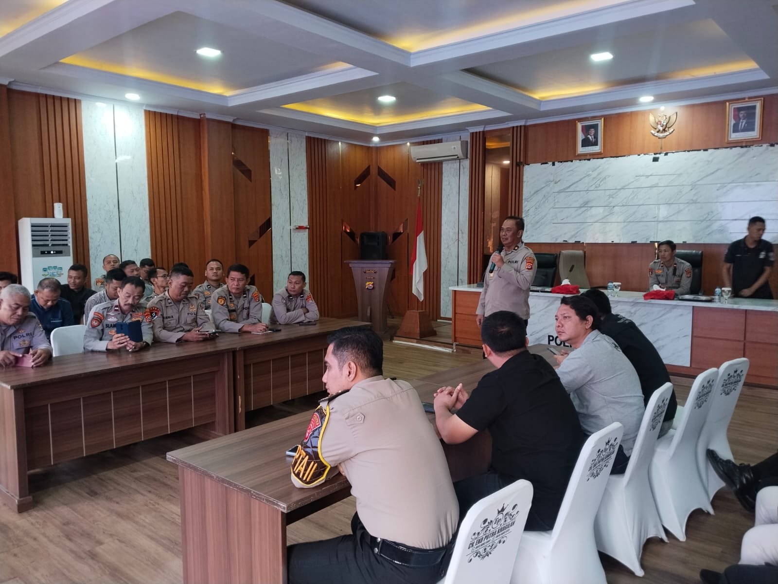 Arahan Kabagops Dalam Kegiatan Optimalisasi Peran serta Pelayanan&hellip;