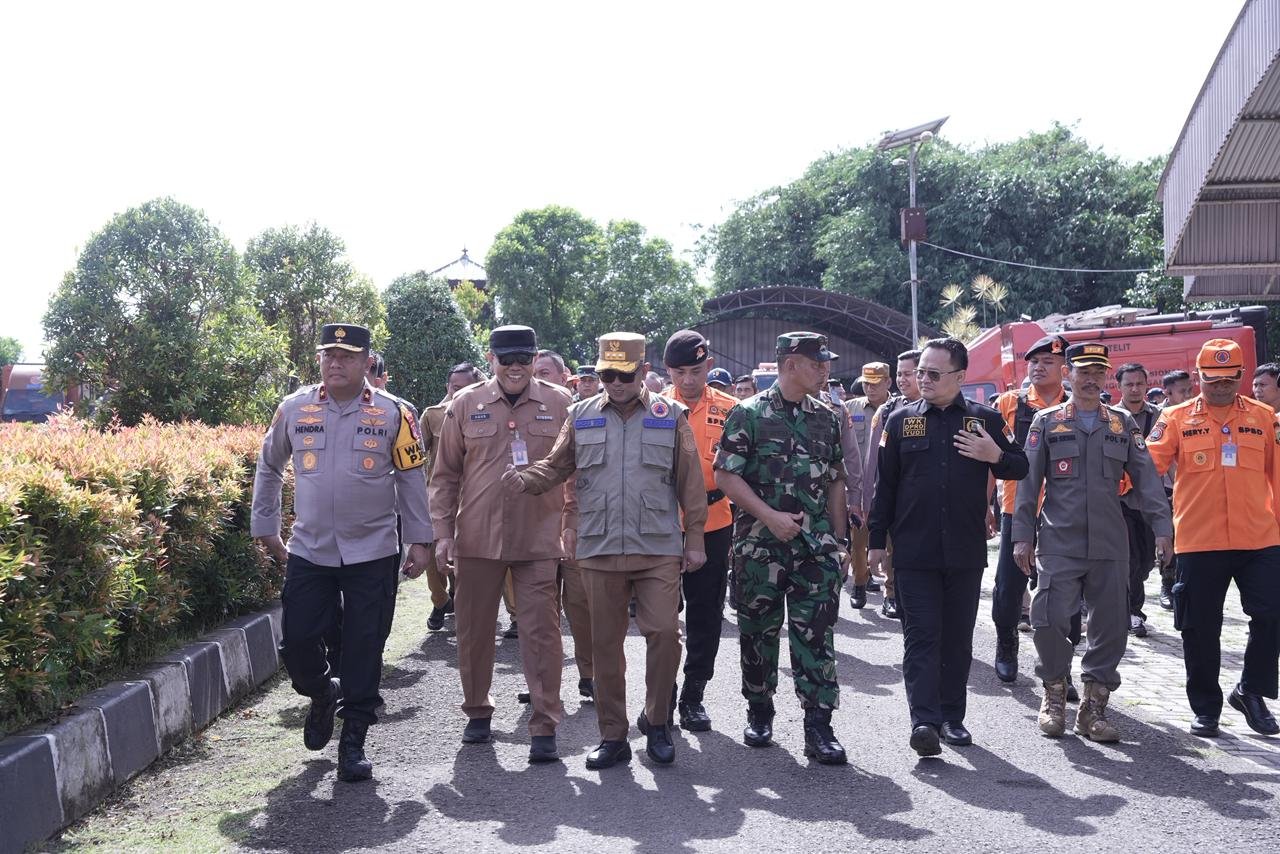 Wakapolda Banten Hadiri Apel Siaga Bencana Hidrometeorologi 2025