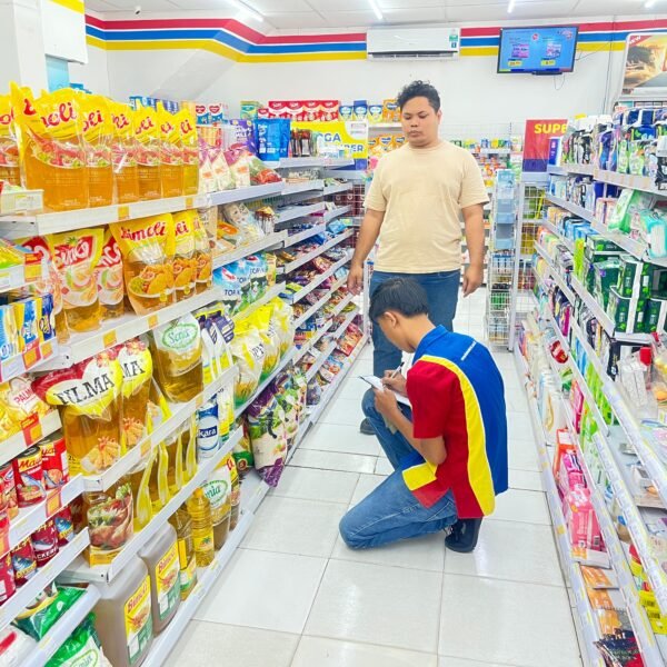 Tim Satgas Pangan Polres Serang Cek Harga Beras…