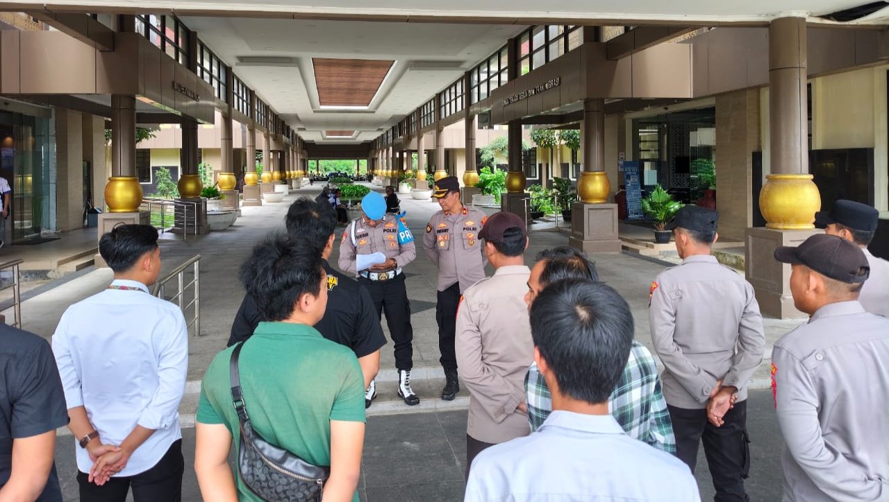 Polres Serang Terjunkan 44 Personil Amankan Rapat Pra&hellip;