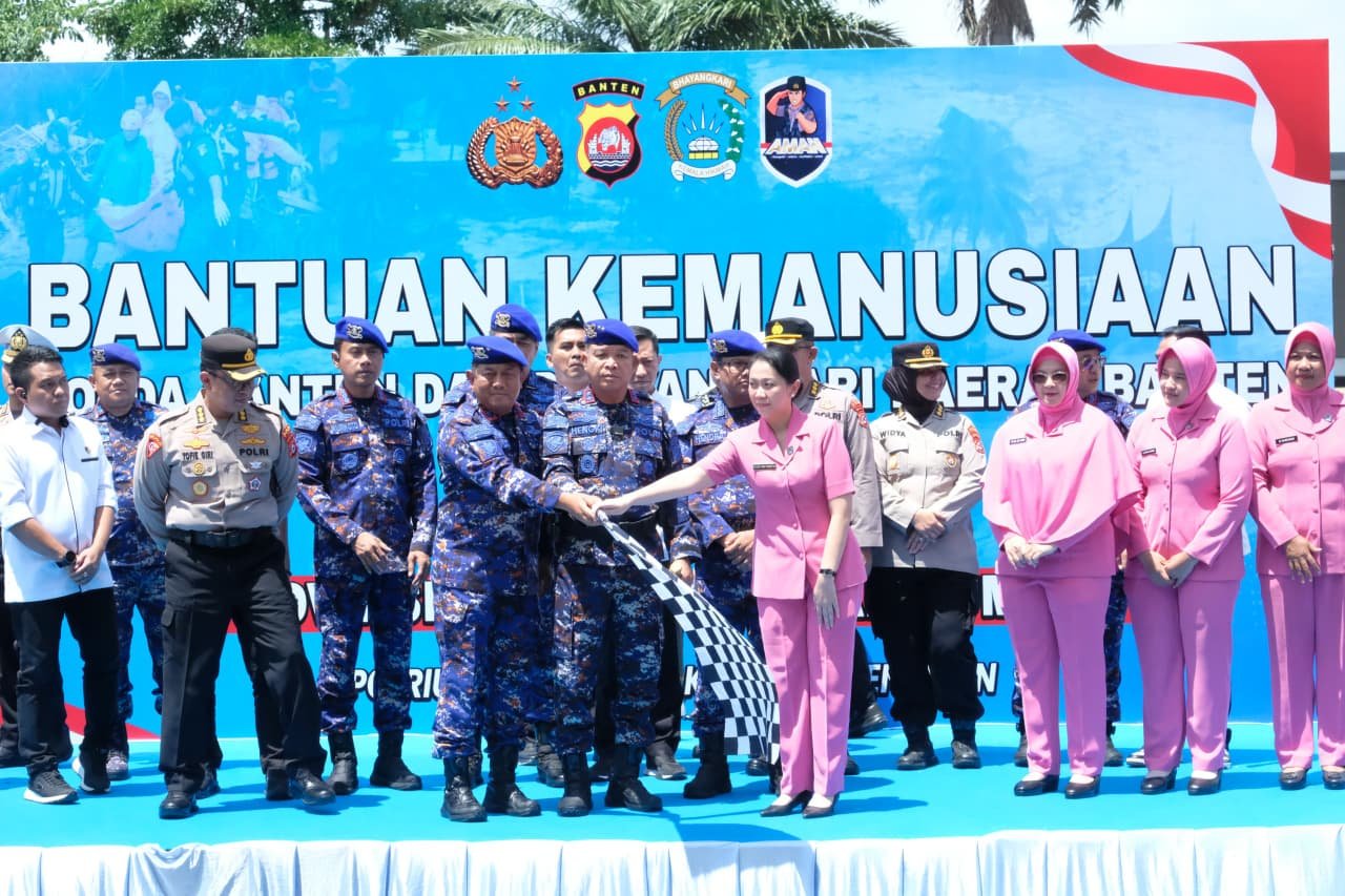 Polda Banten dan Bhayangkari Berangkatkan Bantuan Kemanusiaan untuk&hellip;