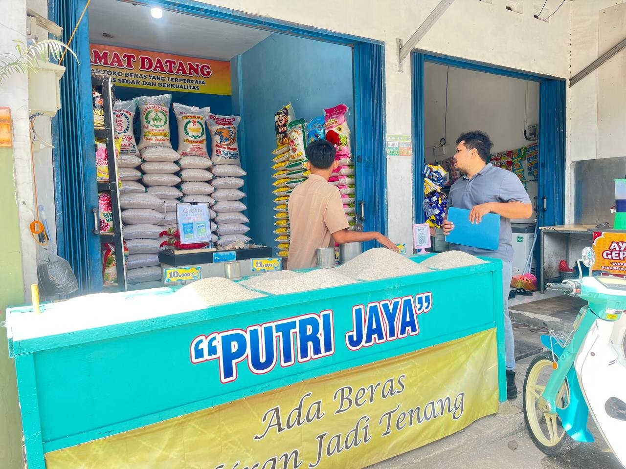 Satgas Pangan Polres Serang Cek Harga Beras di&hellip;