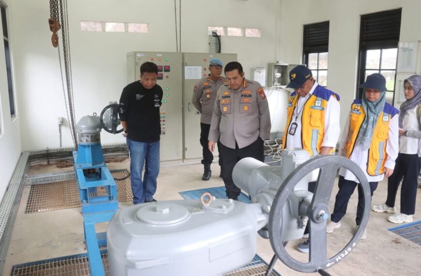 Kapolresta Serang Kota Tinjau Bendungan…