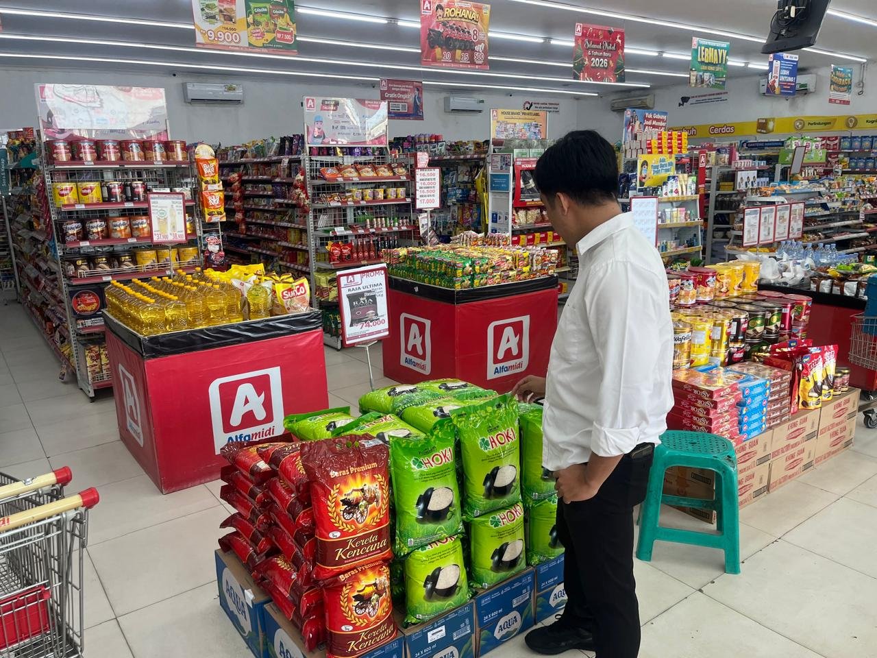 Satgas Pangan Polres Serang Cek Harga Beras di&hellip;