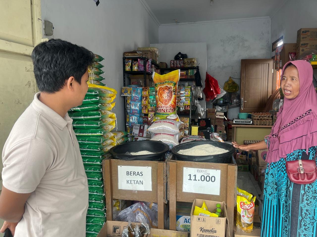 Satgas Pangan Polres Serang Cek Harga Beras di&hellip;
