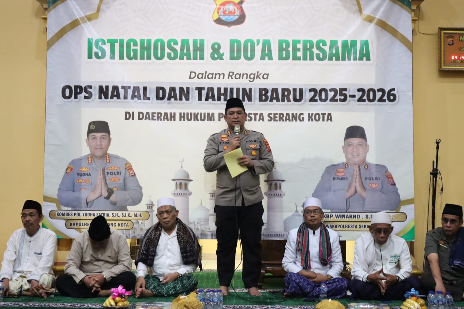 Jelang Pengamanan Operasi Lilin Maung 2025, Polresta Serang…