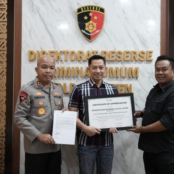 Ungkap Kasus Pembunuhan, Kapolda Terima Apresiasi Grab Indonesia