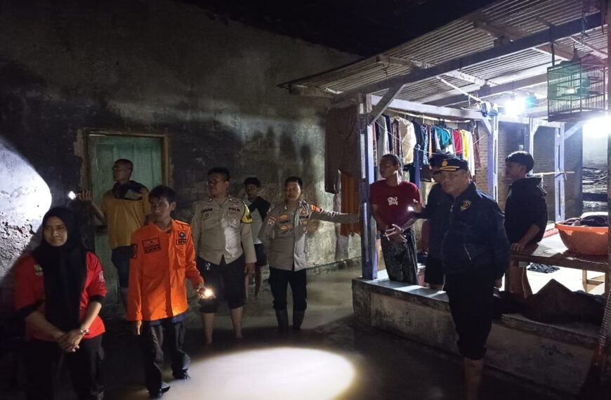 Genangan Belum Surut, Kapolsek Camat,&hellip;