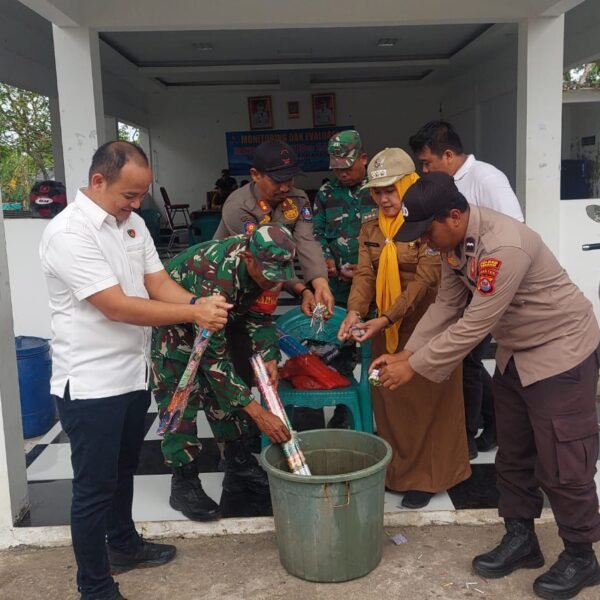 Ops Cipkon Jelang Tahun Baru, Muspika Pamarayan Sita&hellip;