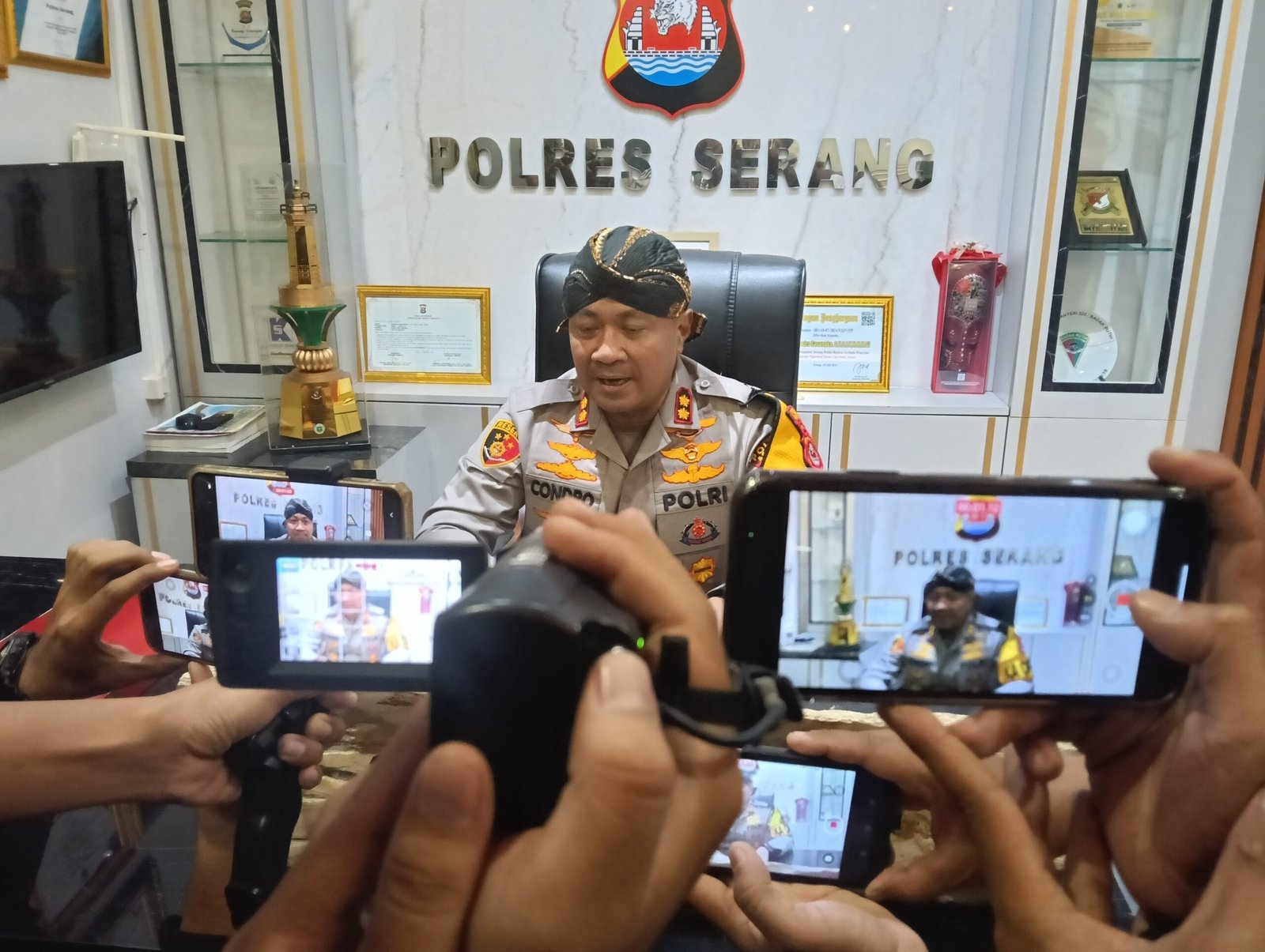 Malam Pergantian Tahun, Kapolres Serang Larang Pesta Petasan…