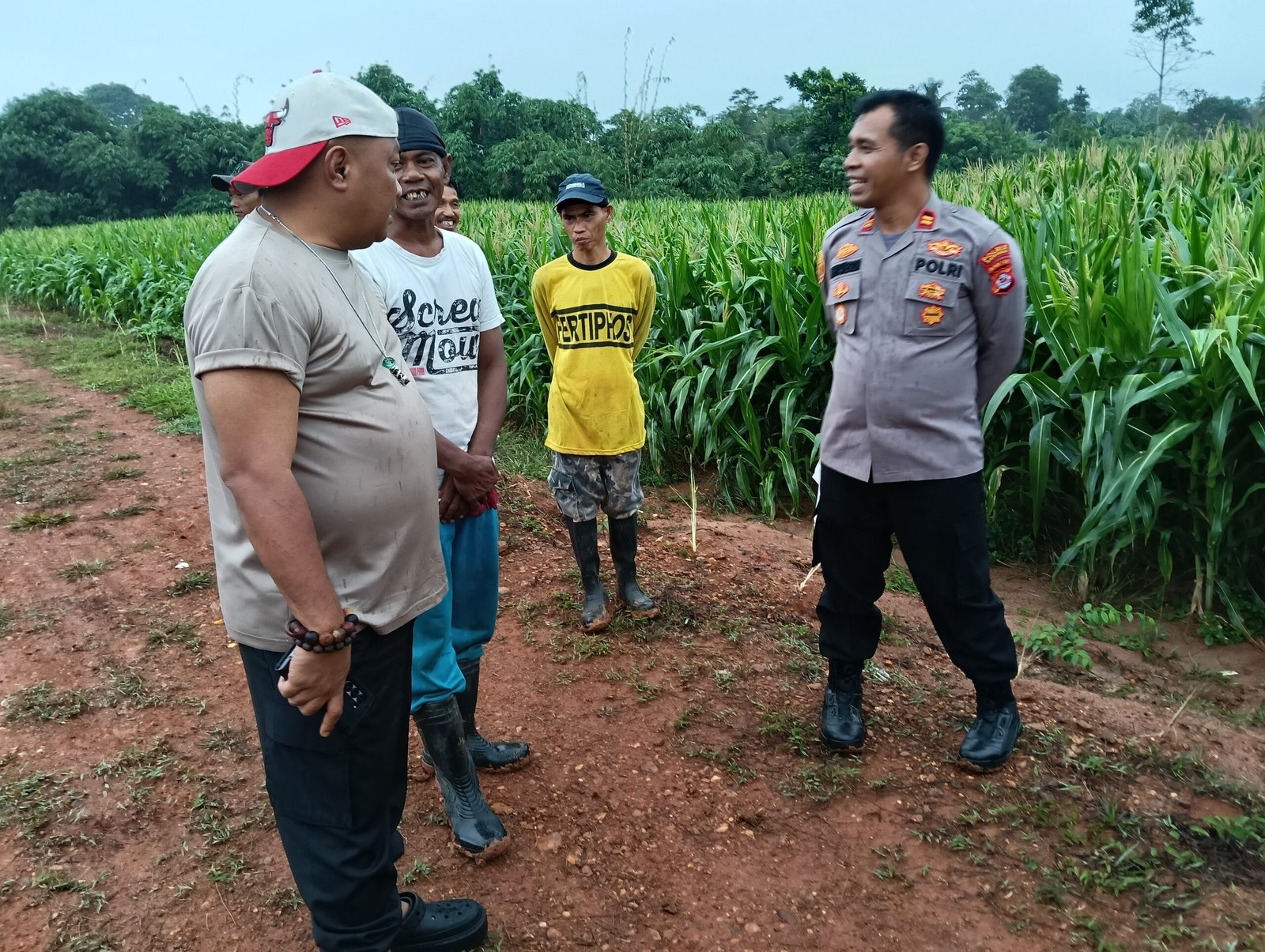 Kapolres Serang Tinjau Lahan Jagung Juara Nasional, Target&hellip;