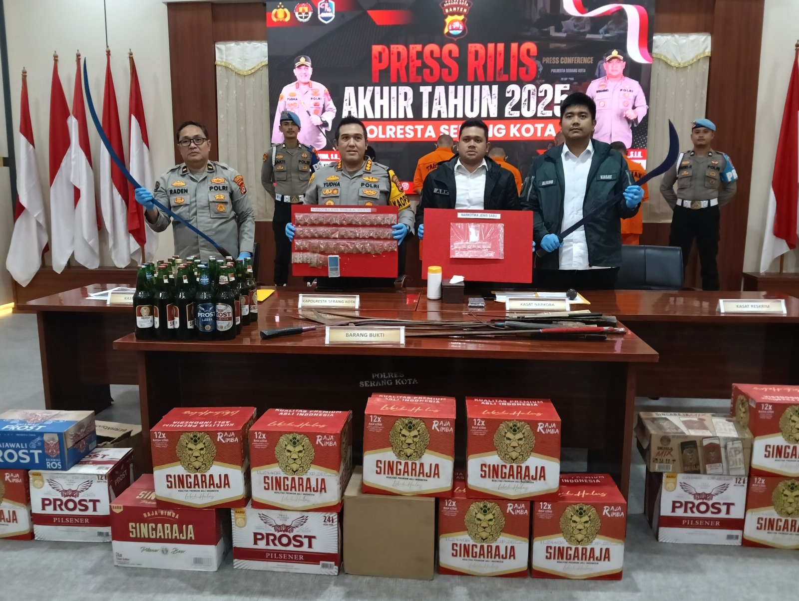 Sepanjang 2025, Polresta Serang Kota Catat Penurunan Kejahatan&hellip;