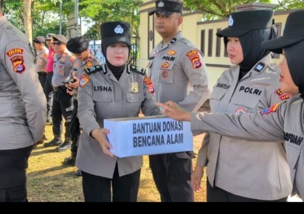 Aksi Spontan Kapolres Serang Galang Dana Peduli Bencana&hellip;