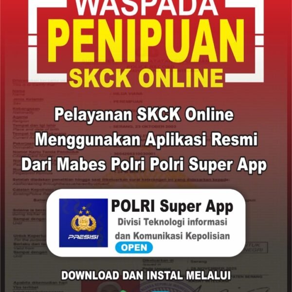 Masyarakat Diimbau Waspada Penipuan Pembuatan SKCK via…