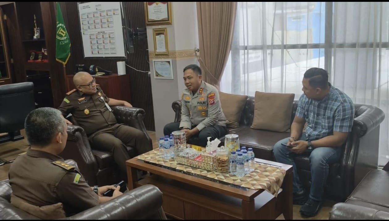 Pererat Sinergitas, Kapolres Serang Sambangi Kejari Serang
