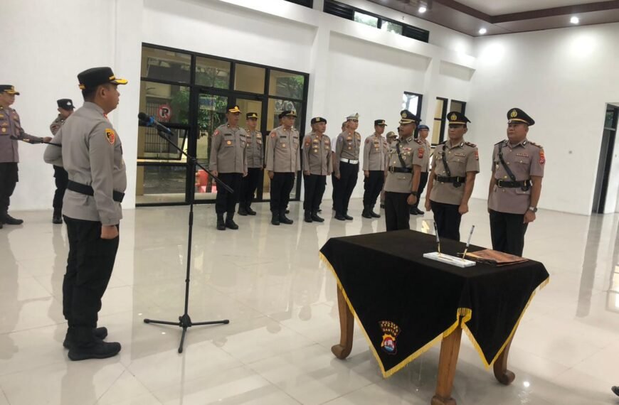 Sertijab Wakapolres dan Kapolsek Pontang,…