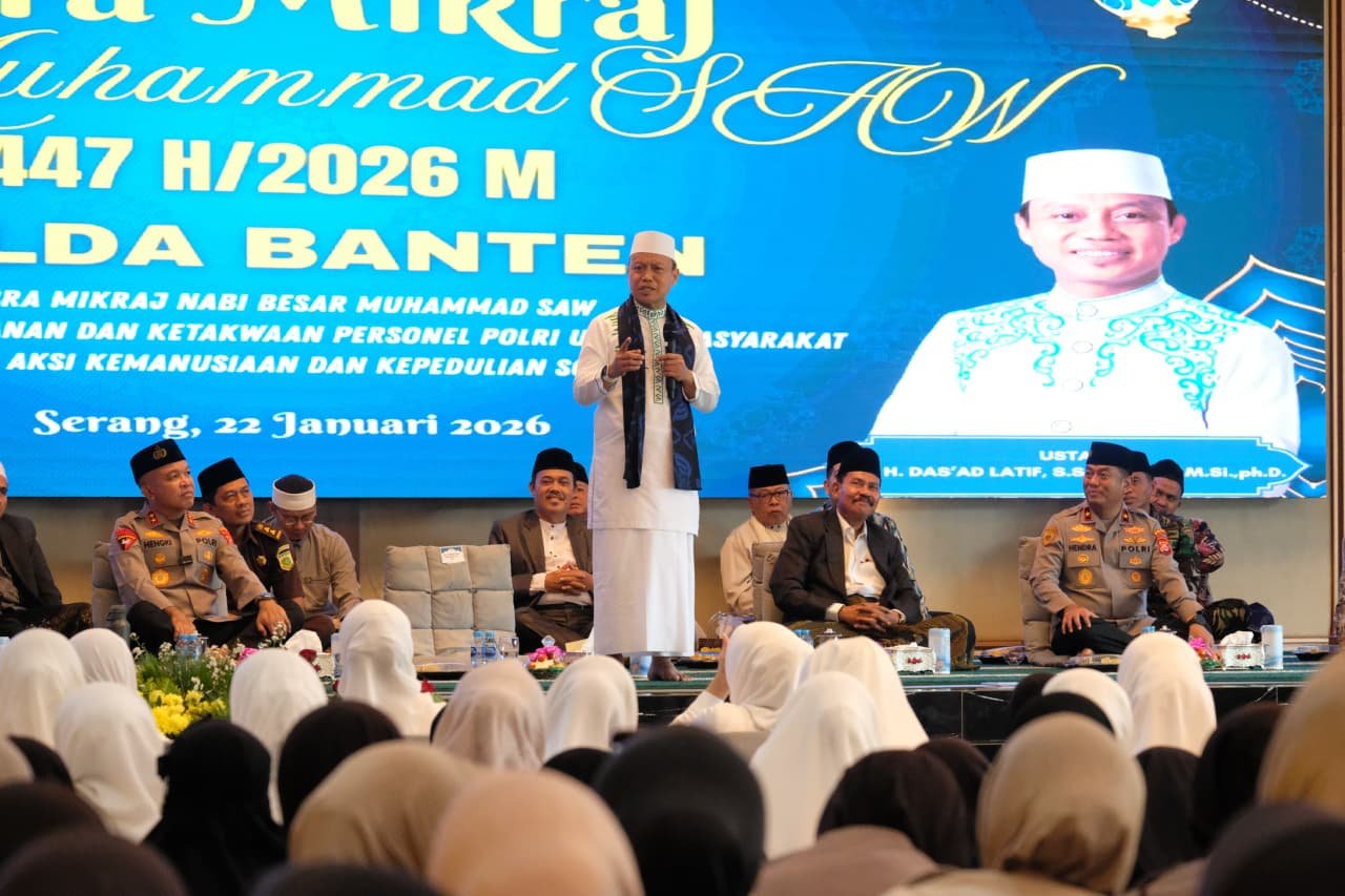 Peringati Isra Mi’raj, Kapolda Banten Ajak Personel Perkuat&hellip;
