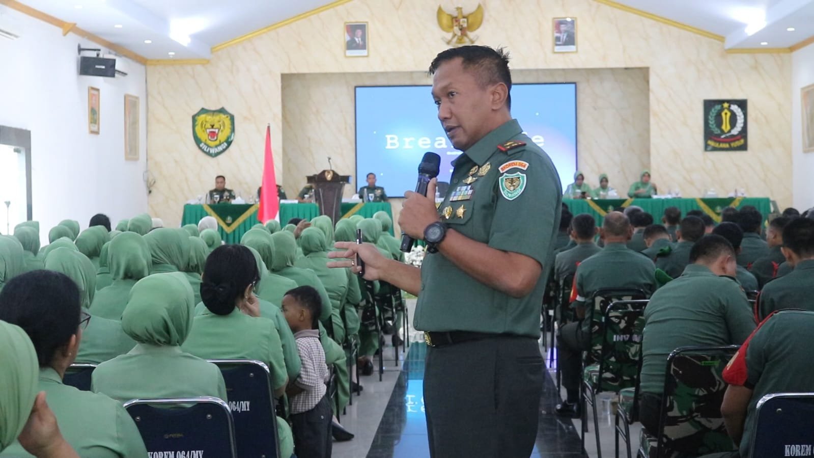 Kunjungi Kodim 0602, Danrem MY Tegaskan Soal Profesionalisme