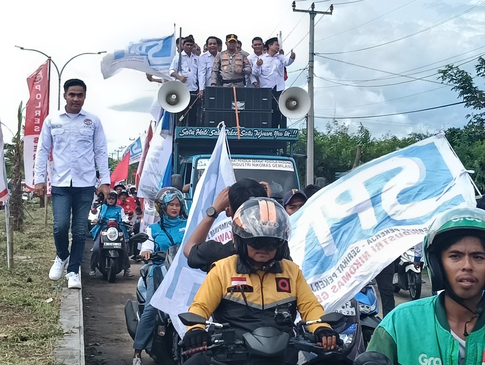 Acara Lepas Sambut Rasa Aksi Unjukrasa, Buruh Lepas…