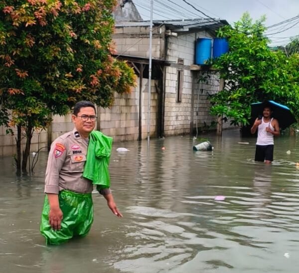Intensitas Hujan Tinggi, Polsek Cikande Polres Serang Siagakan…