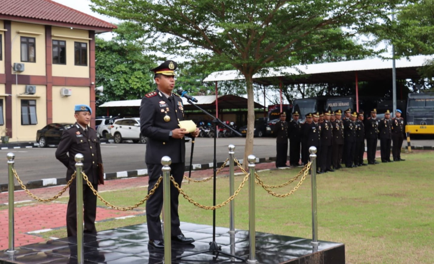 Kapolres Serang Tegaskan Tak Ada Ampun bagi Anggota&hellip;