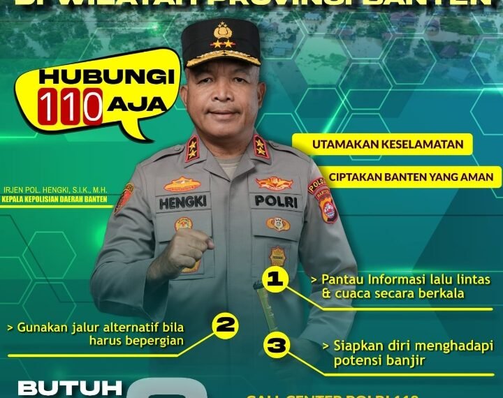 Cuaca Ekstrem, Kapolda Banten Ingatkan…