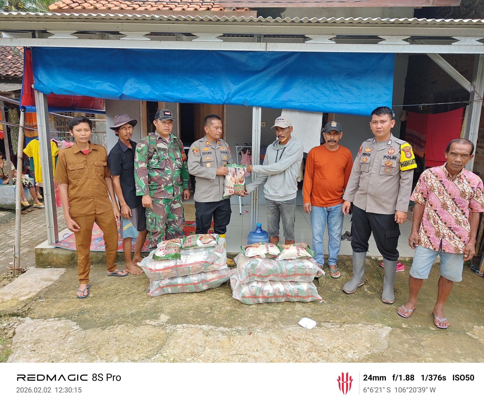 Kapolsek Carenang Kembali Salurkan 1,5 Ton Beras Bantuan…