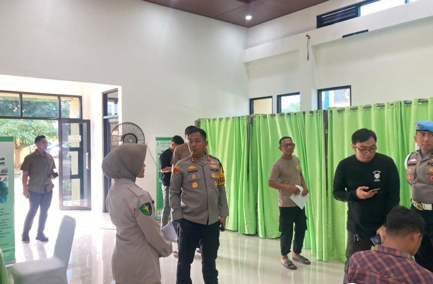 Polres Serang Gelar Pemeriksaan Kesehatan…