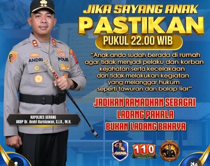 Kapolres Serang Serukan Isi Ramadhan…