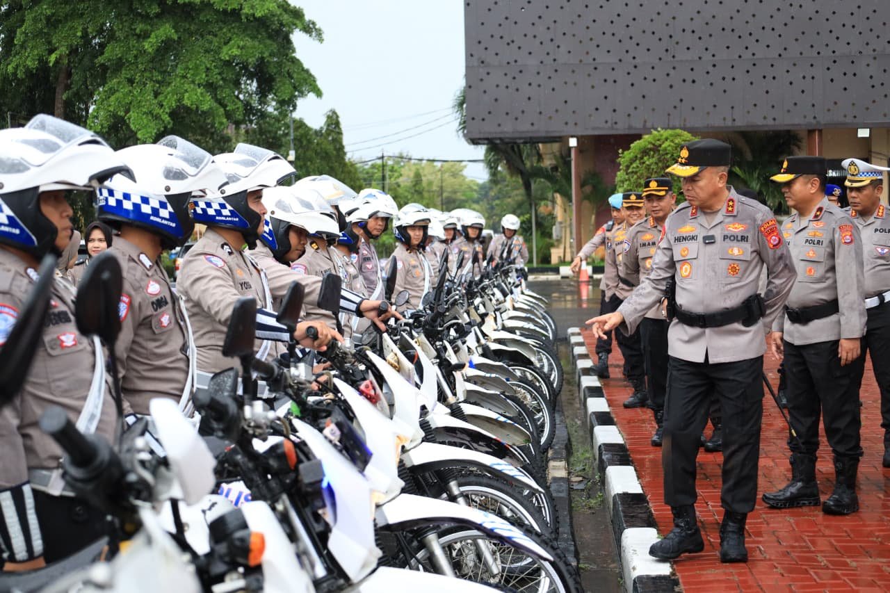 Kapolda Banten Pimpin Pengecekan Kendaraan Operasional Operasi Ketupat&hellip;