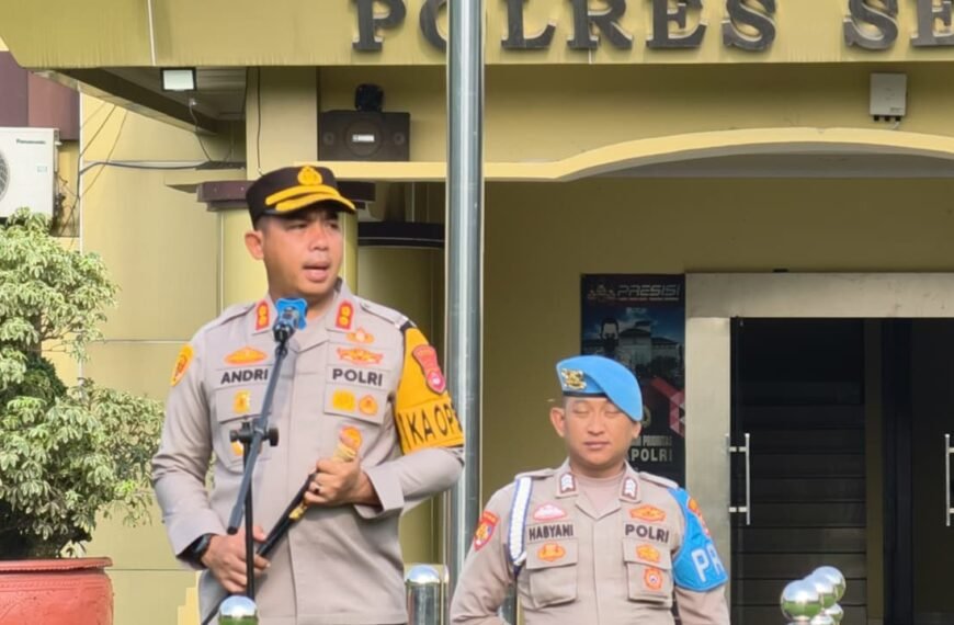 Warga Mudik Tenang, Polres Serang…