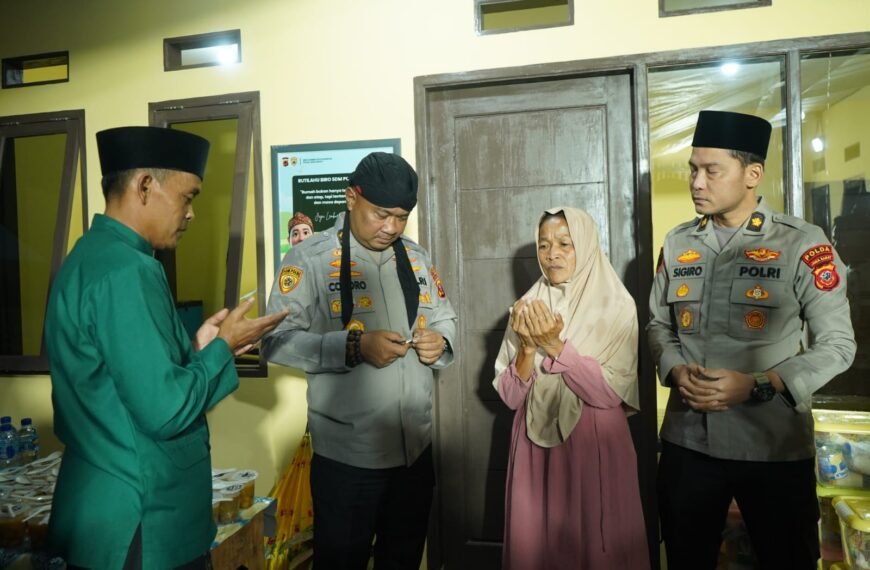 AKBP Condro Sasongko Resmikan Rumah…